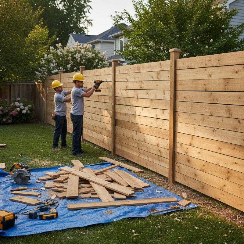 Wood Fence Repair Service