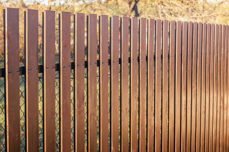 Vertical Slat Fence
